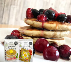 北海道産有機そば粉パンケーキミックス＆ガレットミックス